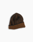 Charcoal 'By Alyki' Wool & Cashmere Reversible Beanie