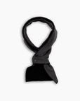 Black & Grey Cashmere Mini Scarf