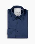 Navy Easy-Care Nascosto Shirt
