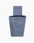 Cornflower Wool, Silk & Linen Pleated Pant