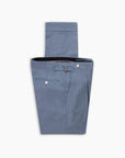 Cornflower Wool, Silk & Linen Pleated Pant