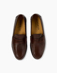 Brown Calf Leather Penny Loafer