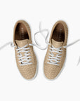 Caramel Hand Woven Sneakers