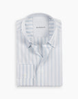 Pastel Sky Blue Stripe Nascosto Shirt