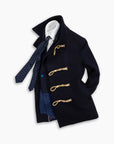 Navy Wool Toggle Peacoat