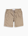 Stone Cotton Casual Shorts
