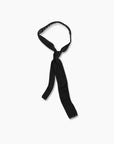 Black Jacquard Knitted Silk Tie