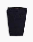 Navy Seersucker Wool Pant