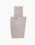 Eggshell Wool, Silk & Linen Pleated Pant