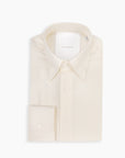 Ivory Cotton-Cashmere Nascosto Shirt