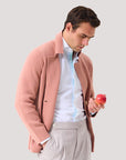 White Cotton-Linen Twin Trim Shirt