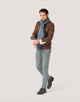 Burgundy Micro Wool Overshirt