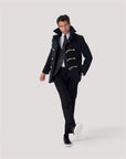 Navy Wool Toggle Peacoat