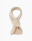 Ivory 'By Alyki' Wool & Cashmere Mini Scarf