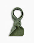 Sage 'By Alyki' Wool & Cashmere Mini Scarf