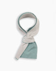 Mint & White Cashmere Mini Scarf