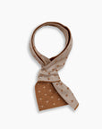 Ginger & Biscuit Cross Lambswool Mini Scarf