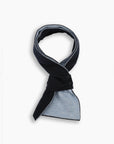 Navy & Sky Cashmere Mini Scarf