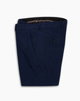 Navy Hatch Seersucker Wool Pant