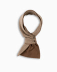 Coffee & Biscuit Cashmere Mini Scarf