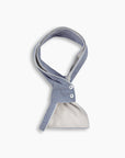 Denim & White Cashmere Mini Scarf
