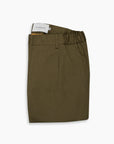 Olive Cotton Casual Chino