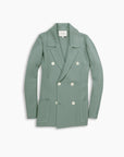 Sage Knitted Merino Blazer