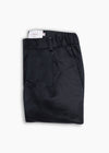 Black Cotton Casual Chino