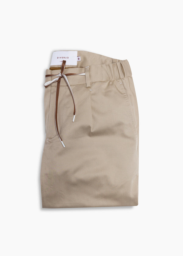 Stone Cotton Casual Chino