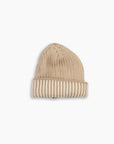 Ivory 'By Alyki' Wool & Cashmere Reversible Beanie