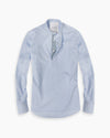 Sky Blue Contrast Giro-Inglese Popover Shirt