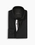 Black Oxford Twin Trim Shirt