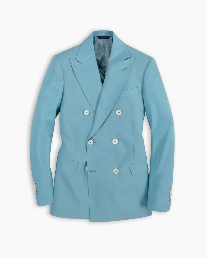 Mint Wool Double Breasted Blazer