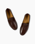Brown Calf Leather Penny Loafer