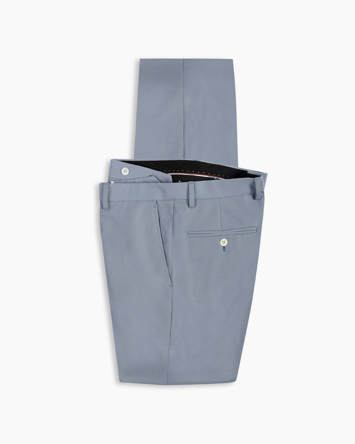 Cornflower Flat Front Pant