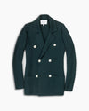 Bottle Green Knitted Merino Blazer