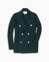 Bottle Green Knitted Merino Blazer