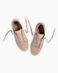Nude Pink Hand Woven Sneakers