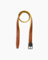 Navy & Tan Reversible Leather Belt