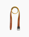 Navy & Tan Reversible Leather Belt