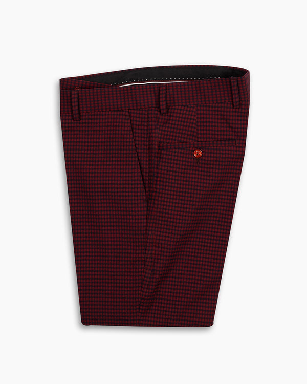 Ruby Hatch Wool Seersucker Pant