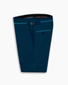 Petrol Contrast Trim Pant