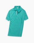 Jade Twin-Trim Short Sleeve Polo