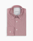 Burgundy Stripe Nascosto Shirt
