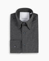 Dark Grey Cotton-Cashmere Nascosto Shirt