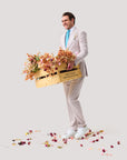 Eggshell Wool, Silk & Linen Blazer
