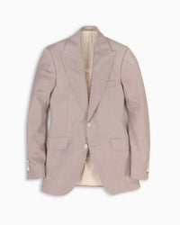 Eggshell Wool, Silk &amp; Linen Blazer
