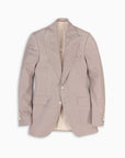 Eggshell Wool, Silk & Linen Blazer