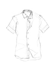 Cotton-Cashmere Short Sleeve Shirt