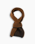 Charcoal 'By Alyki' Wool & Cashmere Mini Scarf